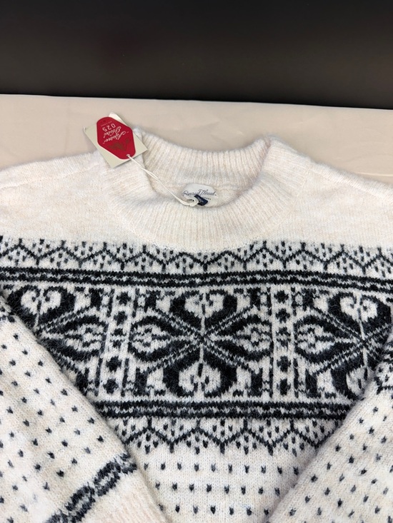 Universal Thread Cream and Black Nordic Pattern Knit Sweater plus size XL new - Picture 6 of 6